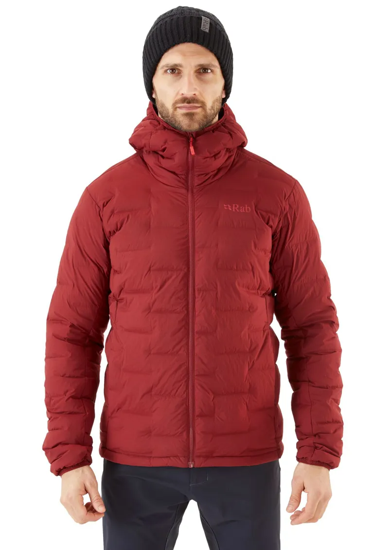 Rab Men's Cubit Stretch Down Hoody - Oxblood Red-5